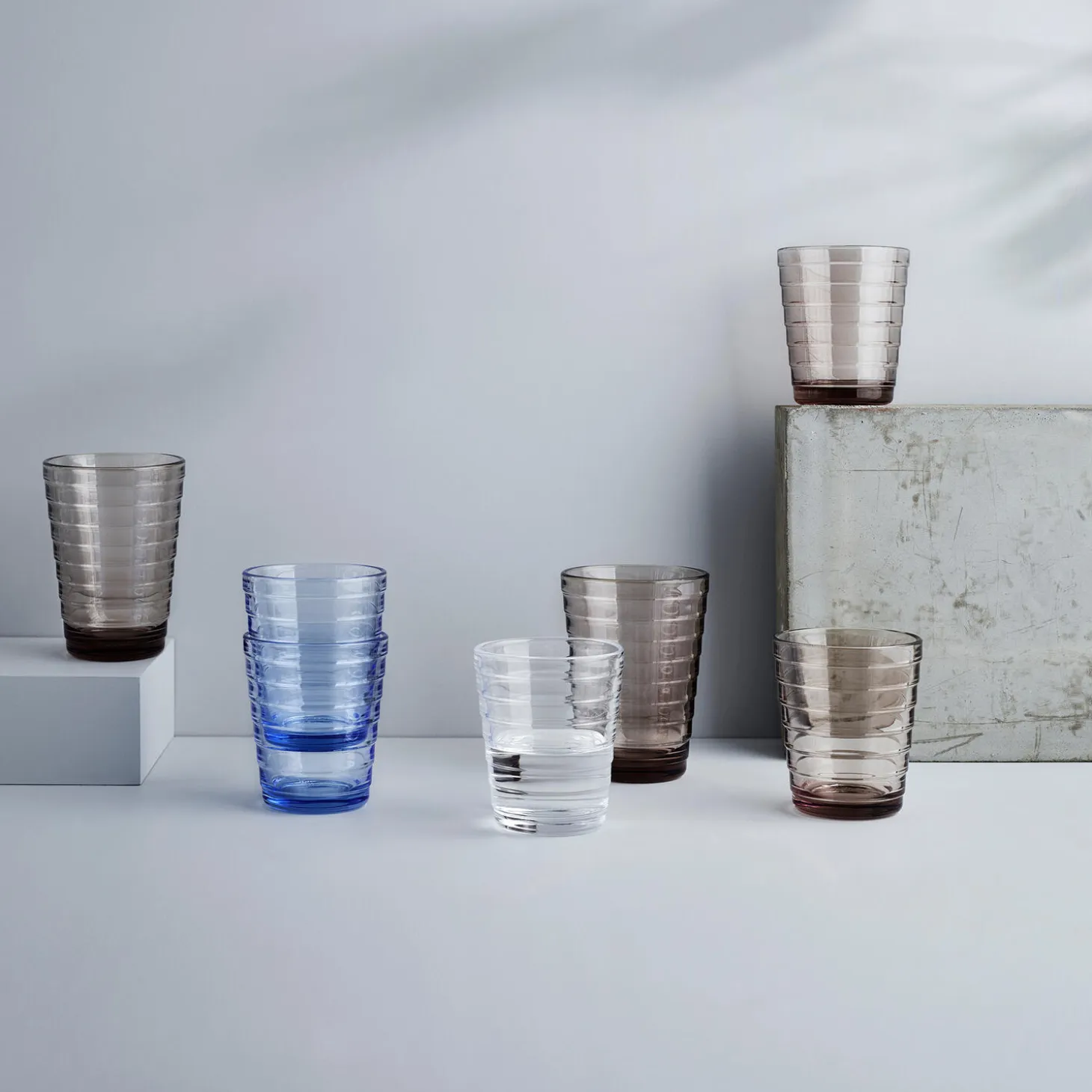 Aino Aalto drikkeglas 2 stk., clear