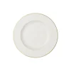 Anmut Gold Middagstallerken Ø 28 cm, hvid/guld