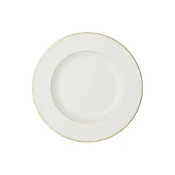 Anmut Gold Middagstallerken Ø 28 cm, hvid/guld