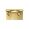 Basho Wall Hanger, brass