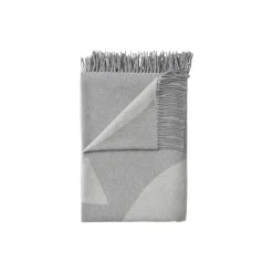 BIG LOTUS Throw, shades of grey