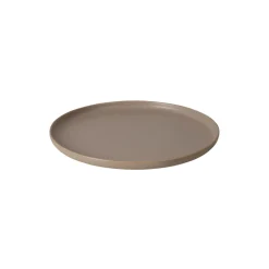 CAPRI Charger Tallerken, mat taupe