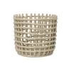 Ceramic Basket Large, cashmere