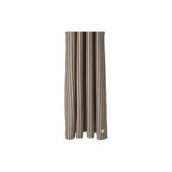 Chambray Shower Curtain, sand/black
