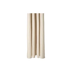 Chambray Shower Curtain, sand/off-white