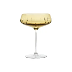 Champagne Coupe Single Cut, amber