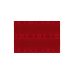 CHRISTMAS dug, deep red