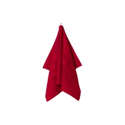 CHRISTMAS viskestykke, deep red