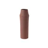 Clay vase 32 cm, terracotta