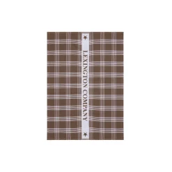 Cotton Terry Kitchen Towel, stone/white