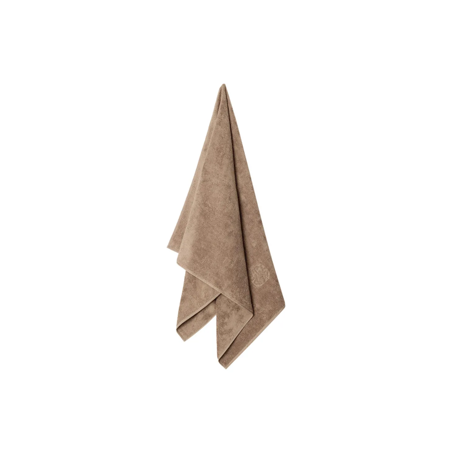 DAMASK TERRY håndklæde, walnut