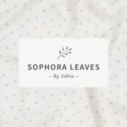 2-delt juniorsengetøj, sophora leaves