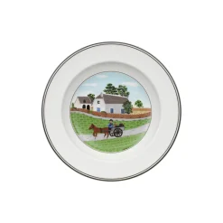 Design Naif dyb tallerken Ø 21 cm, farmer