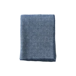 Diamonds plaid, sea blue