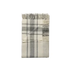 EMBRACE Throw, grey check