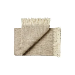 Fanø plaid, 00119 birch sand