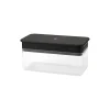 GRATE-IT rivejern med beholder, black