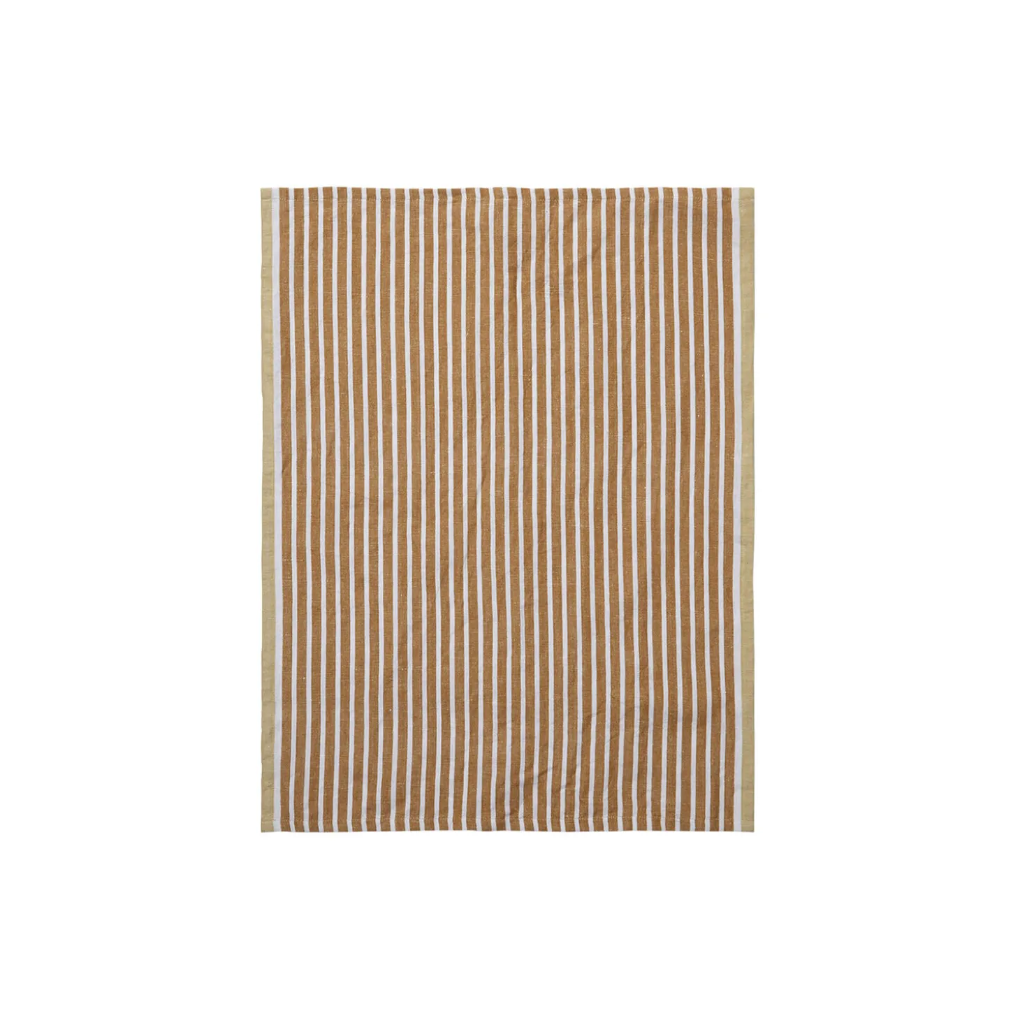 Hale Tea Towel, golden brown/silver fern