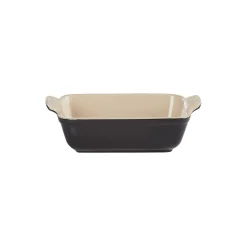 Heritage rektangulært fad 19 cm, black