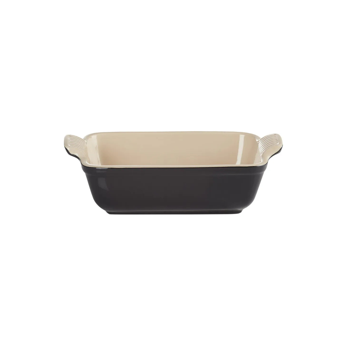 Heritage rektangulært fad 19 cm, black