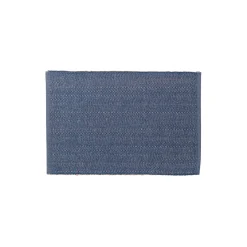 Herringbone dækkeserviet, blå