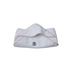 Icons Baby Terry Towel, white/pink