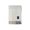 Icons CheckedRecycledWoolThrow, white/beige/grey