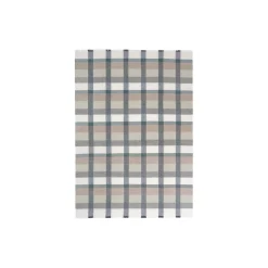 Intersection plaid, green/white/grey
