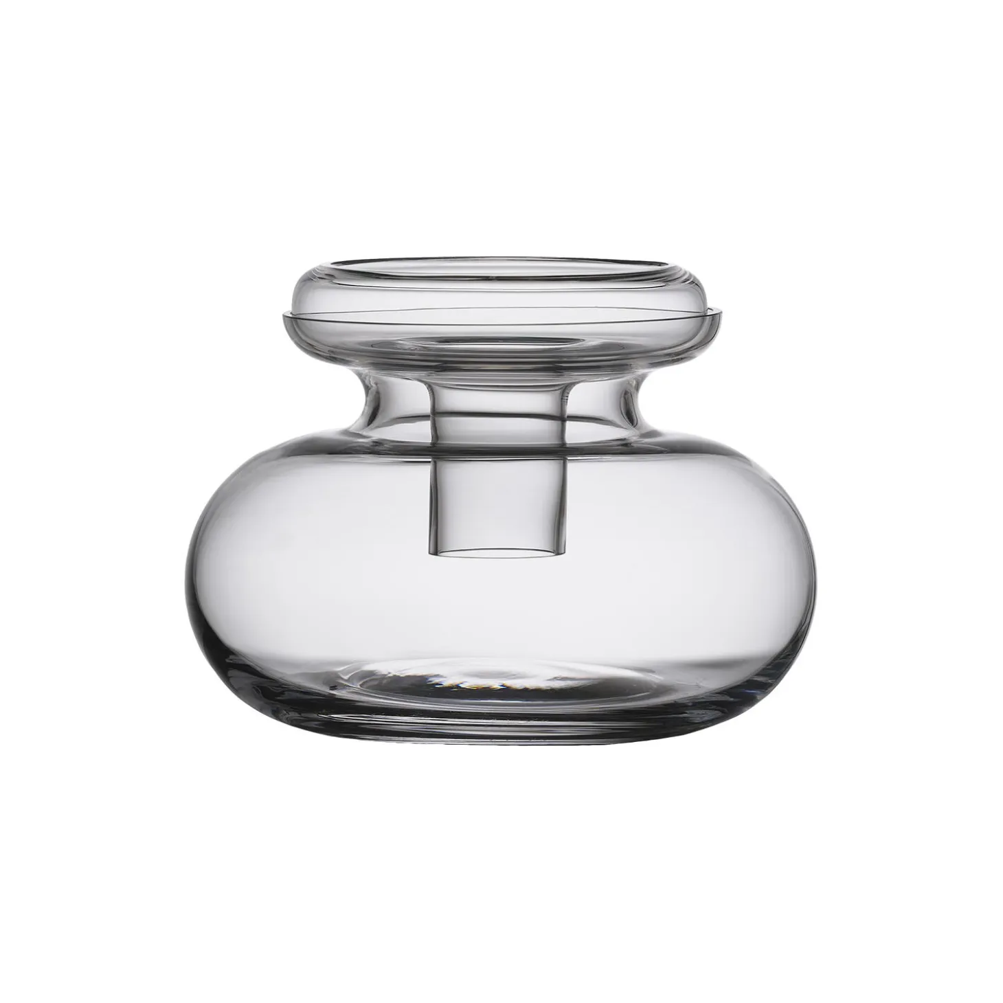 Inu vase, pure clear