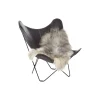 Islandsk lammeskind, natural grey