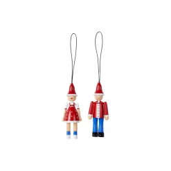 Julepynt Jule Ole & Jule Lise