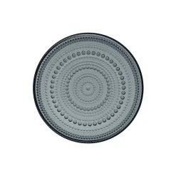 Kastehelmi tallerken Ø 17 cm, dark grey