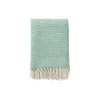 Knut Uld plaid, jade
