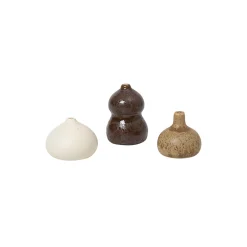 Komo Mini Vase sæt af 3, multi