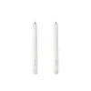 LED Kronelys 2-pak, hvid