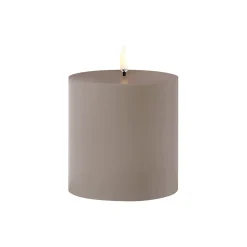 LED udendørs bloklys 10 cm, sandstone