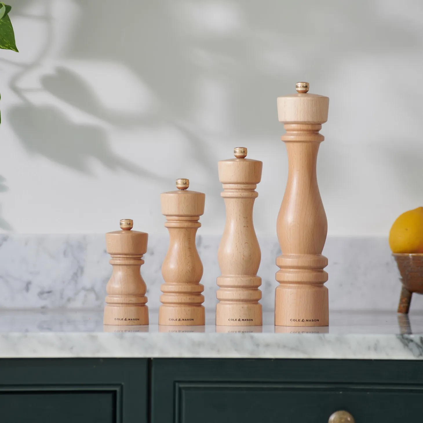 London Salt and pepper set, natur