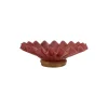 Lori Bowl, bordeaux/beige