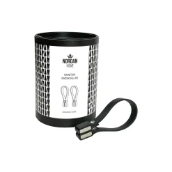 Magnetisk håndklædeholder, black