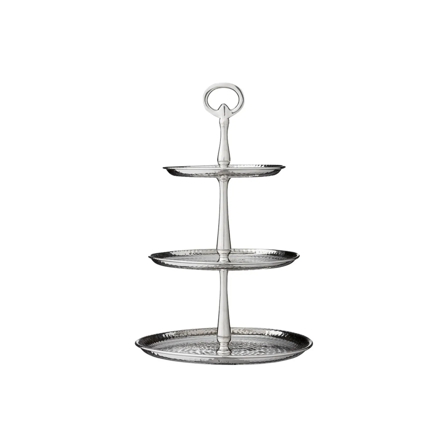 Merle etagere, sølv