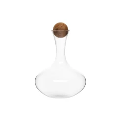 Nature Wine Carafe with Oak Stopper