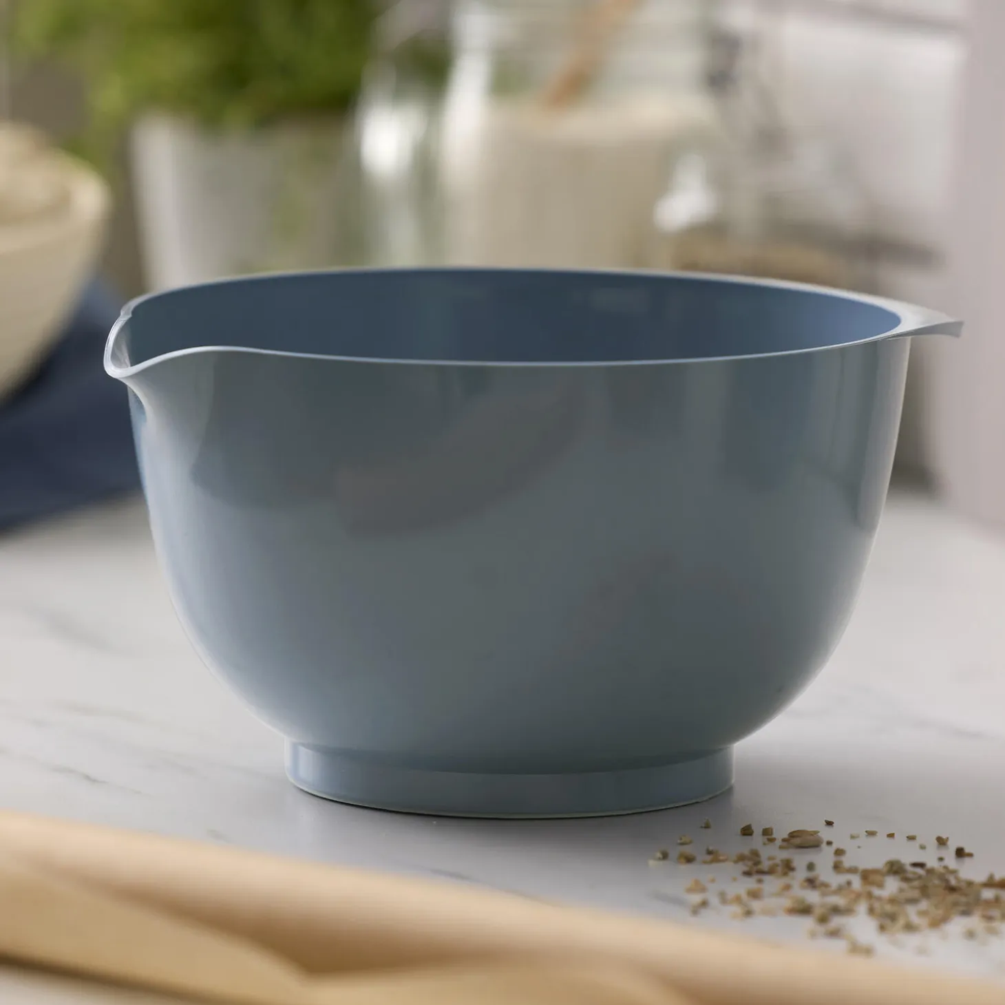 NEW Margrethe røreskål, dusty blue