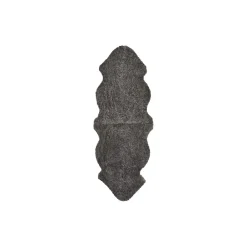 Newzealandsk korthåret lammeskind, graphite