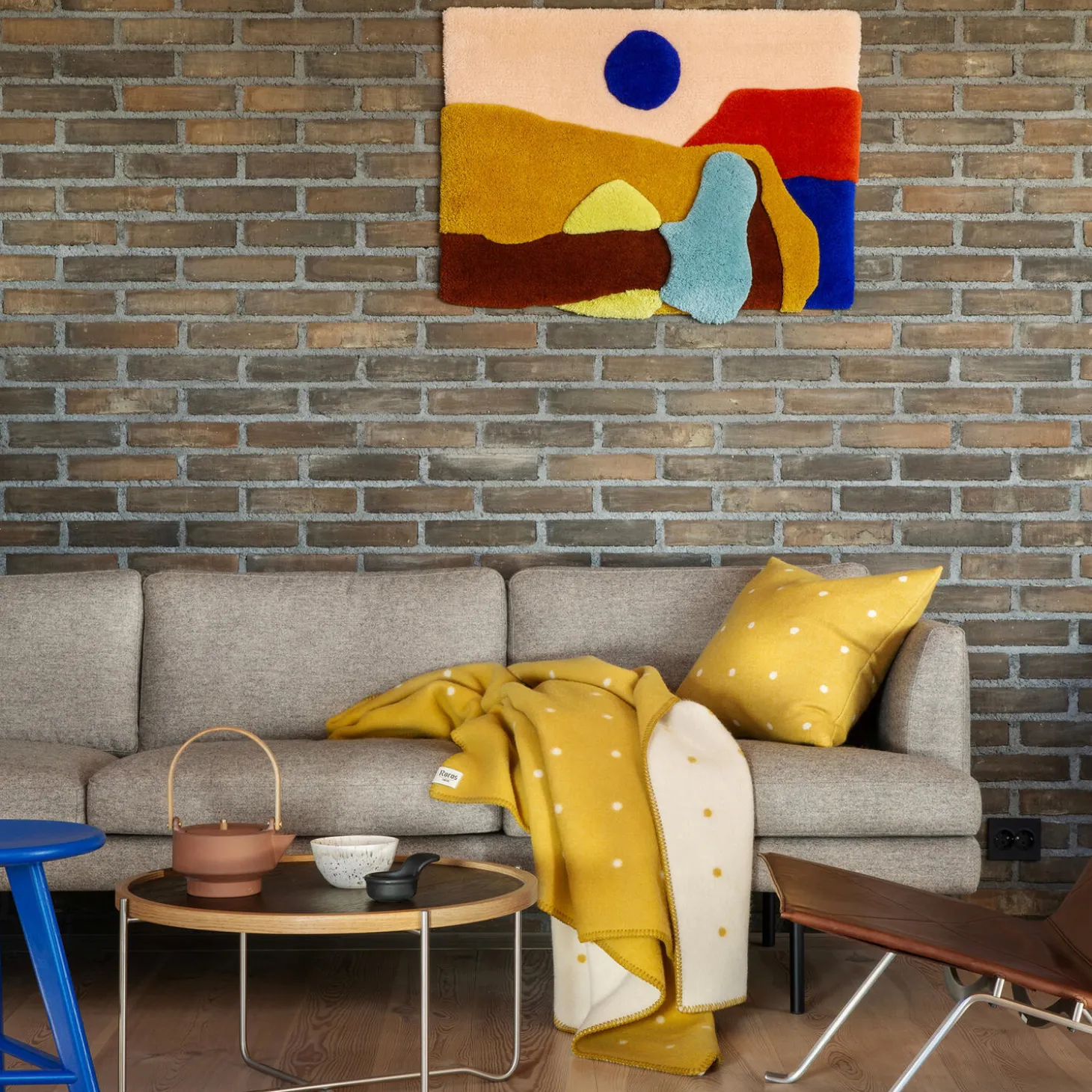 PASTILLE Cushion, sun yellow