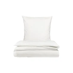 Percale sengesæt, hvid