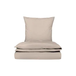 Percale sengesæt, valnød
