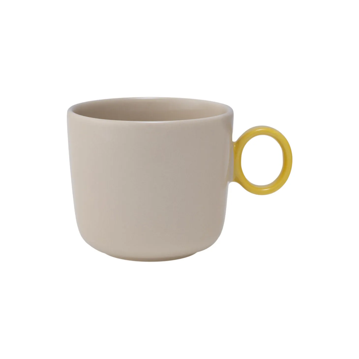 Play krus, beige/gul