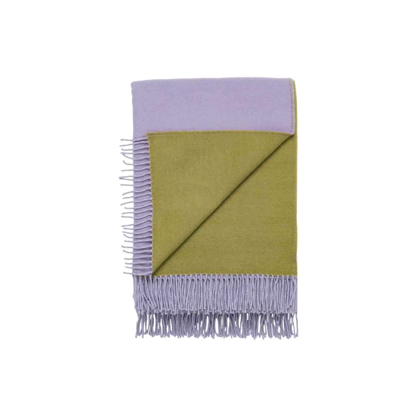 Play plaid, lilla/oliven