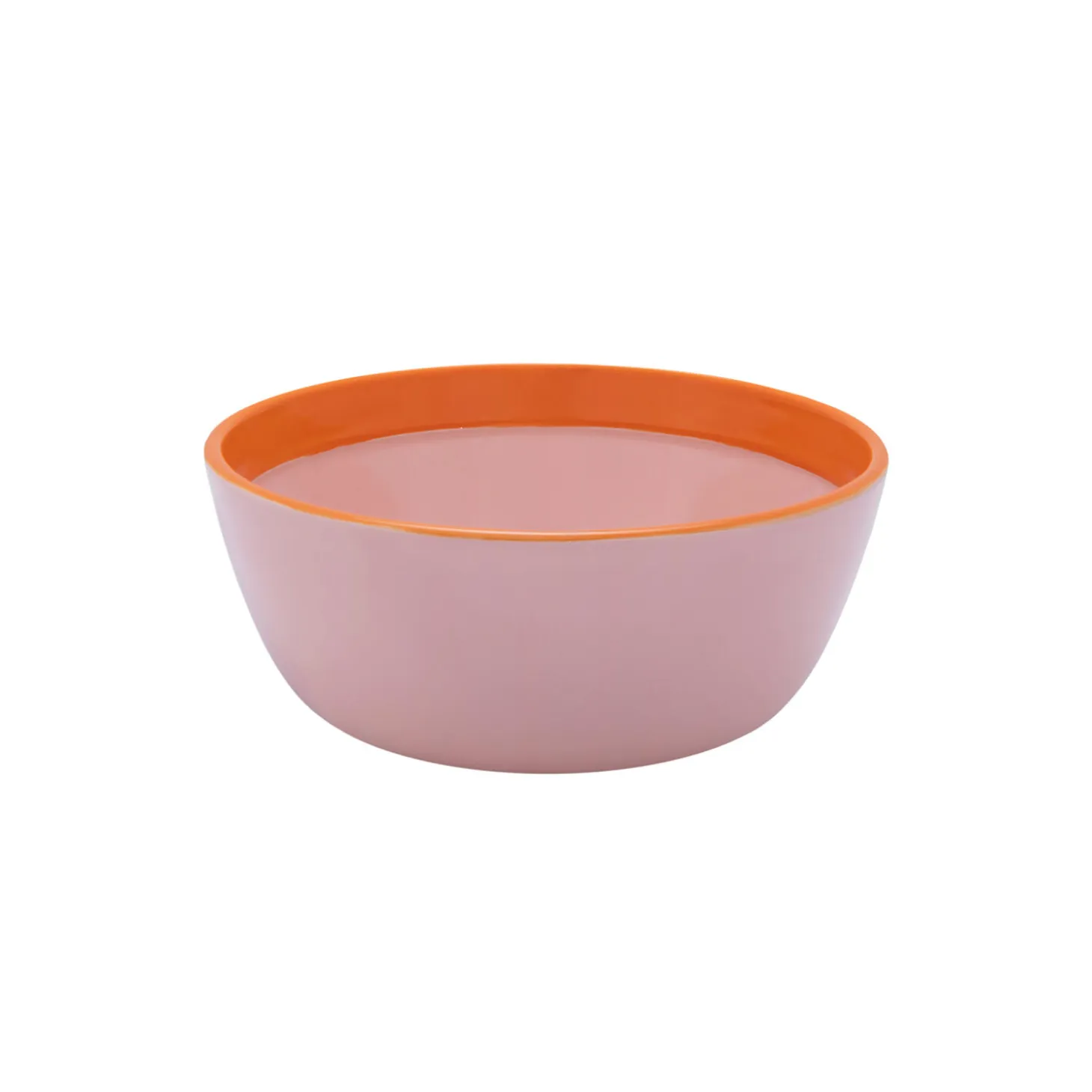 Play skål Ø 19 cm, rosa/orange