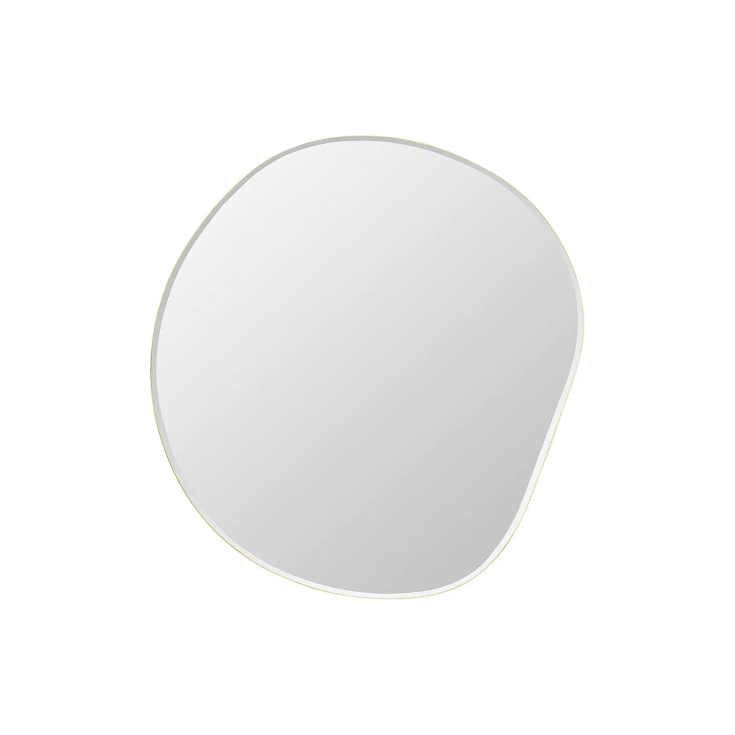 Pond Mirror XL, brass